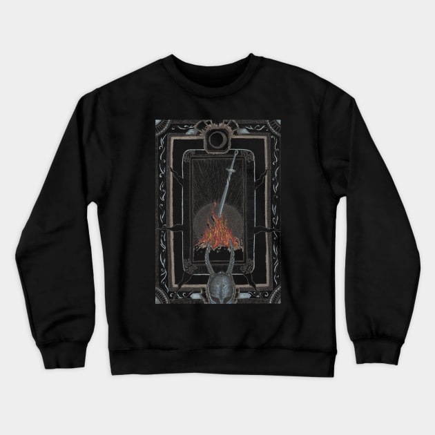 Bonfire Crewneck Sweatshirt by Beckoid